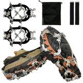 Antislip Stijgijzers met 32 Spikes - Maat L - Zwart - 31% Korting