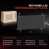 Airco Condensator Jeep Wrangler III (2007-2017) - 34% Korting