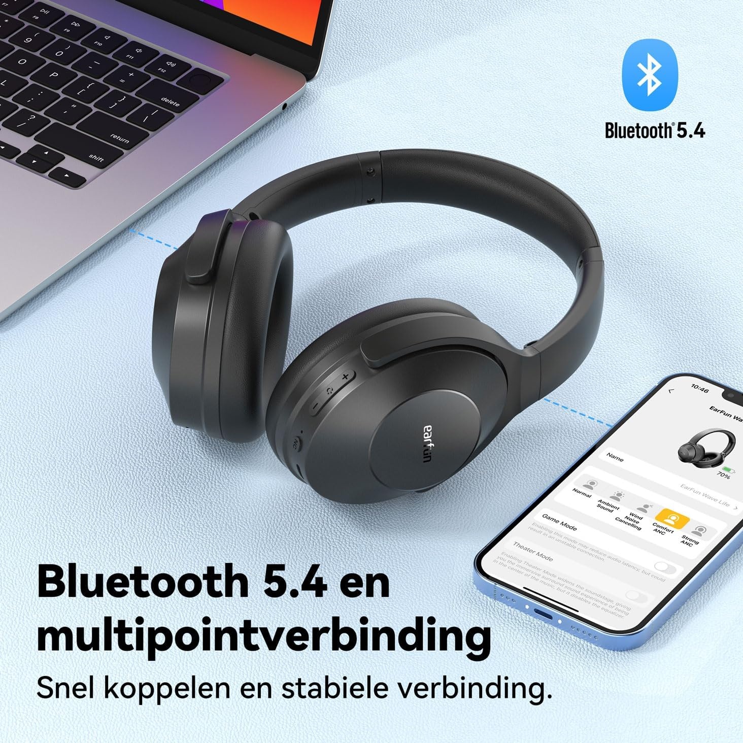 EarFun Wave Life Koptelefoon: 34% Korting