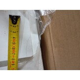 Vitrinekast Hoogglans Wit 82,5x30,5x150 cm - 55% Korting!