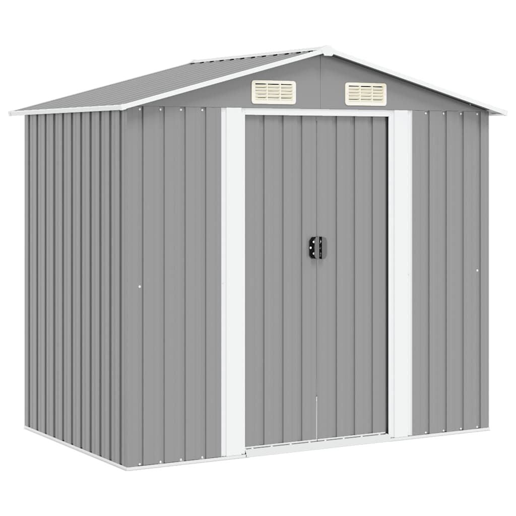 Metalen Tuinberging Grijs - 55% Korting!