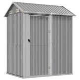 VidaXL Tuinschuur 192x152,5x237 cm Gegalvaniseerd Staal - 55% Korting