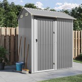 VidaXL Tuinschuur 192x152,5x237 cm Gegalvaniseerd Staal - 55% Korting
