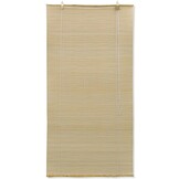 Rolgordijn Bamboe Naturel 120x160 cm - 32% Korting
