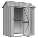 VidaXL Tuinschuur 192x152,5x237 cm Gegalvaniseerd Staal - 55% Korting