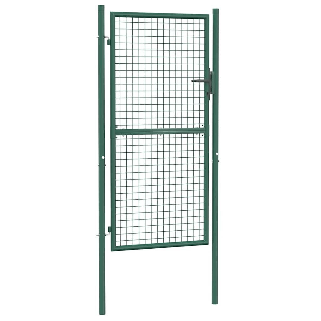 Tuinpoort Staal Groen 100x175 cm - 55% Korting!