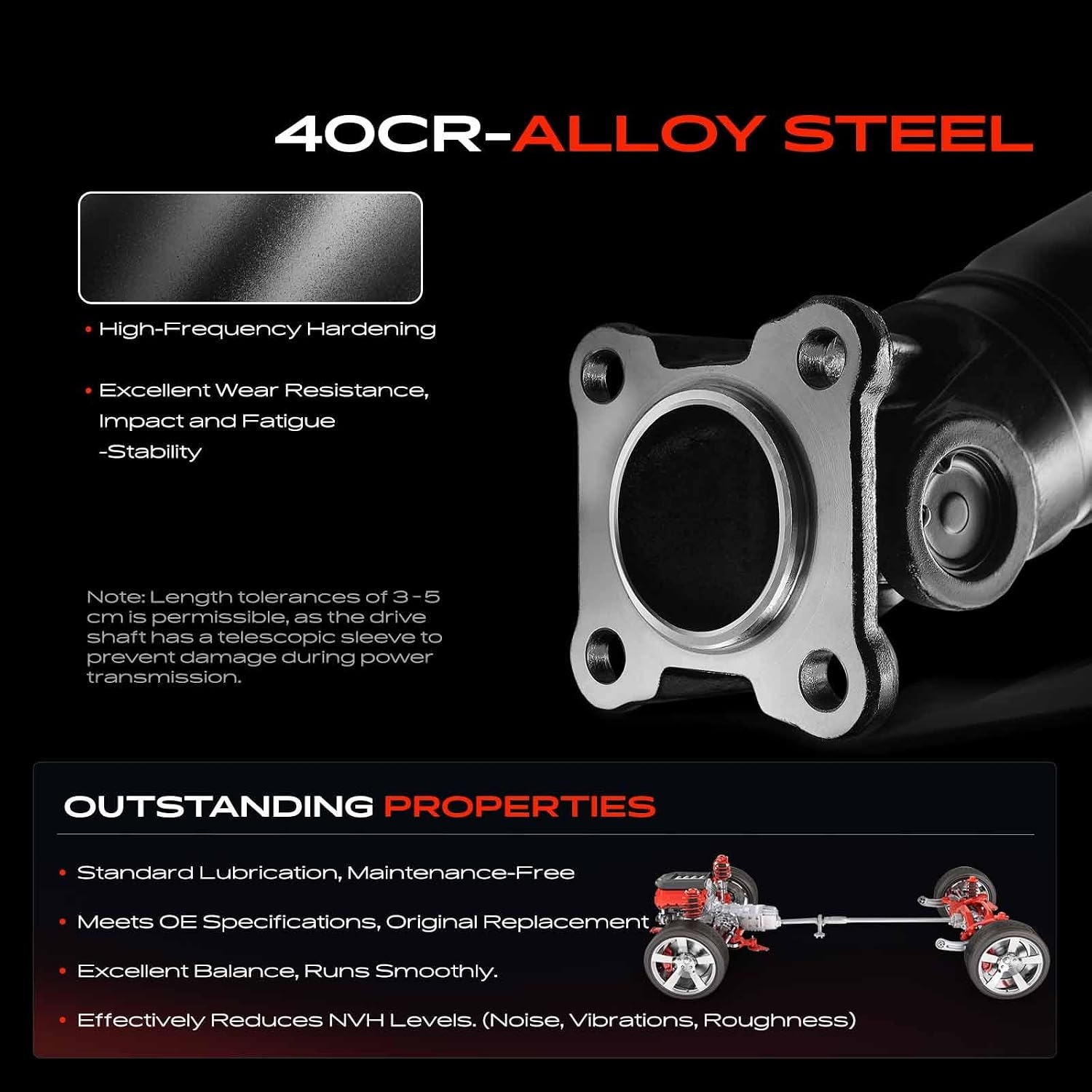 Aandrijfas Steunlager Achteras voor Volvo XC90 (35% korting)