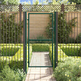Tuinpoort Staal Groen 100x175 cm - 55% Korting!