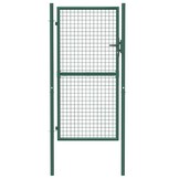 Tuinpoort Staal Groen 100x175 cm - 55% Korting!