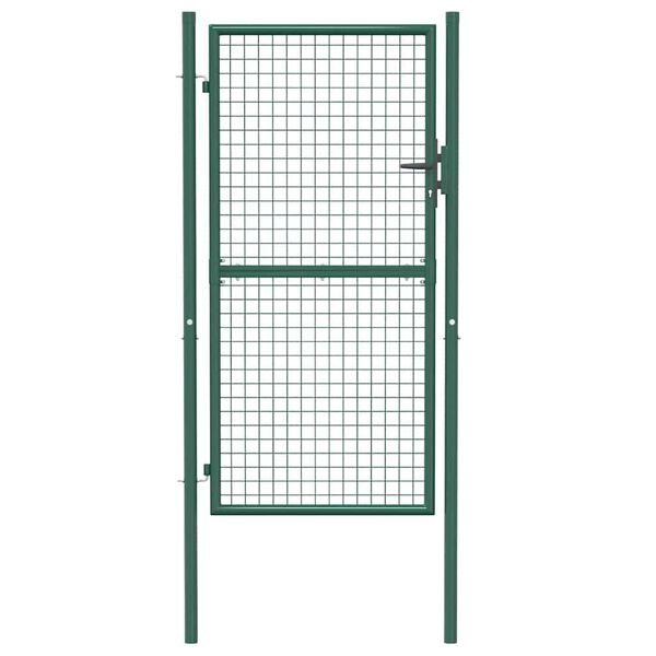 Tuinpoort Staal Groen 100x175 cm - 55% Korting!