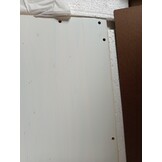 Boekenkast VIGO Grenenhout Wit - 60% Korting