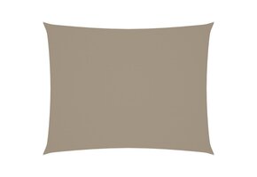 Zonnescherm Rechthoekig 4x5m Taupe Oxford Stof - 40% Korting