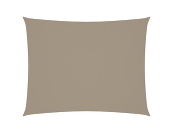 Rechthoekig Zonnescherm 4x5m Oxford Stof Taupe - 34% Korting