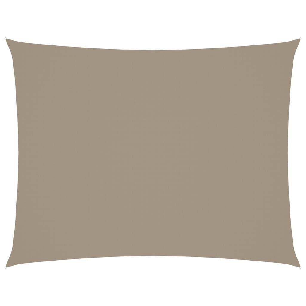 Rechthoekig Zonnescherm 4x5m Oxford Stof Taupe - 34% Korting