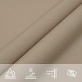 Rechthoekig Zonnescherm 4x5m Oxford Stof Taupe - 34% Korting