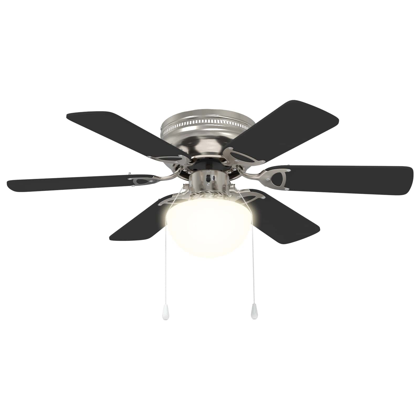 Plafondventilator met Licht Ø 82 cm Zwart - 34% Korting
