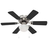 Plafondventilator met Licht Ø 82 cm Zwart - 34% Korting