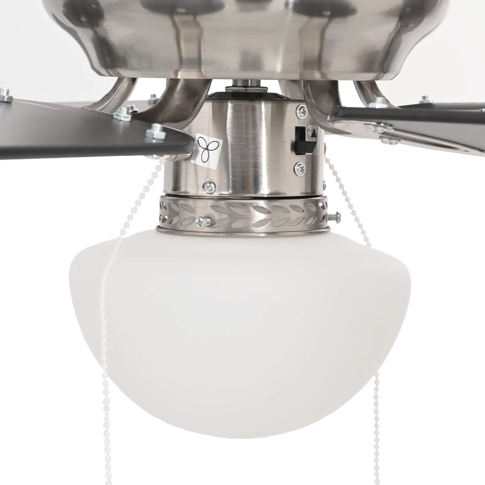 Plafondventilator met Licht Ø 82 cm Zwart - 34% Korting