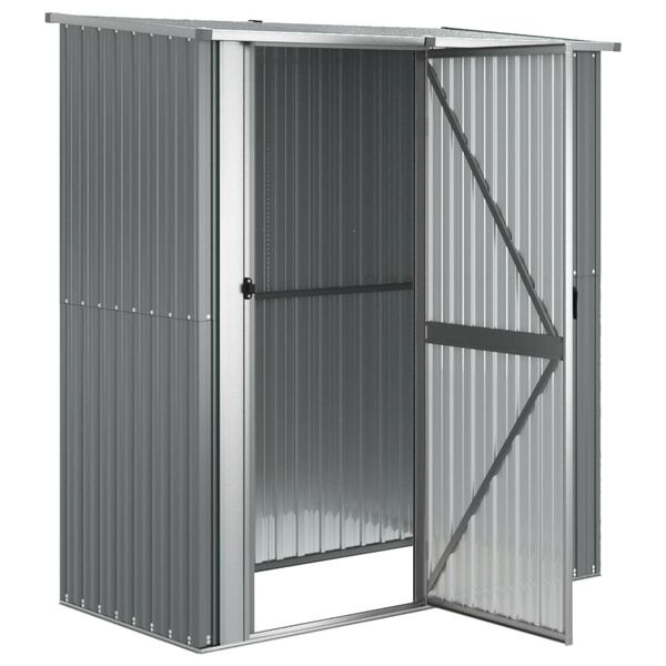Grijze Tuinschuur van Staal - 180,5 cm (35% Korting)