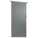 Grijze Tuinschuur van Staal - 180,5 cm (35% Korting)