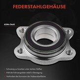 Wiellagerset vooras met ABS - 52% Korting