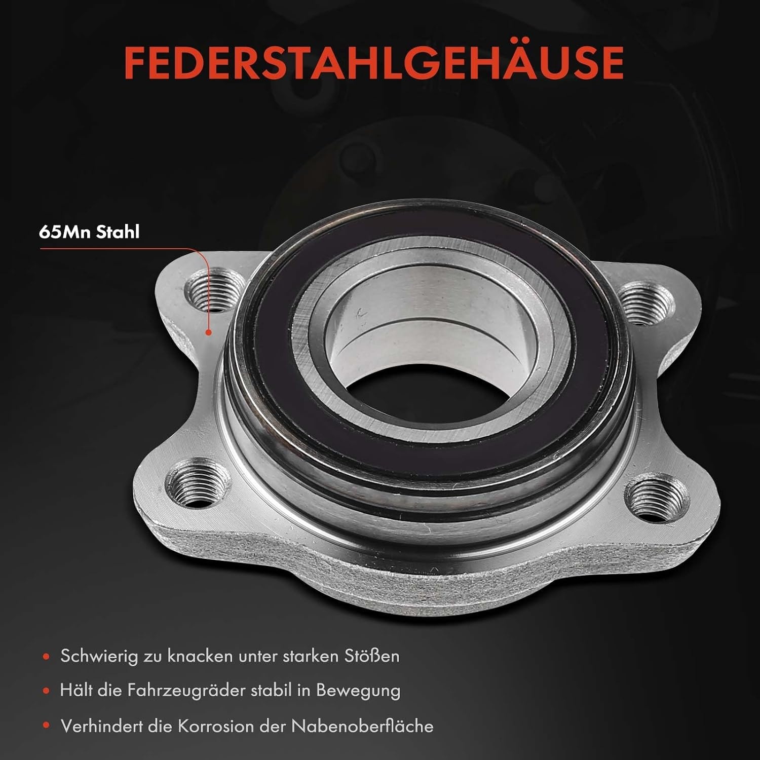 Wiellagerset vooras met ABS - 52% Korting