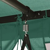 Tuinpaviljoen met Schommelbank - Groen - 35% Korting
