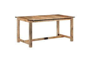 Eettafel 160x80 cm Massief Mangohout - 35% Korting