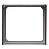 Gegalvaniseerd Stalen Haardhoutschuur 172x91x154 cm Bruin - 34% Korting