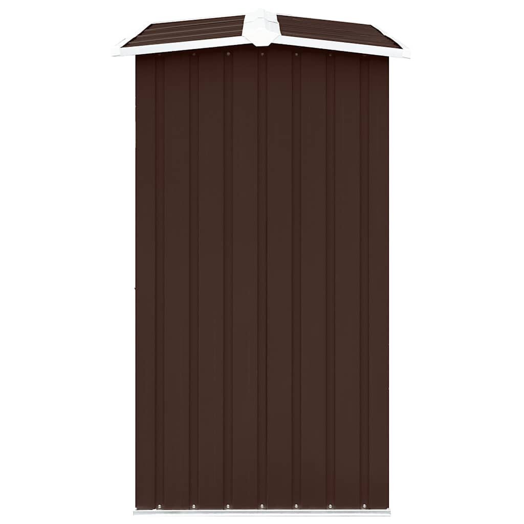 Gegalvaniseerd Stalen Haardhoutschuur 172x91x154 cm Bruin - 34% Korting