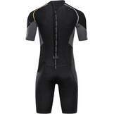 ZCCO Heren Shorty Wetsuit 1,5mm Neopreen - Maat L - Zwart - 33% Korting