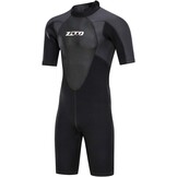 ZCCO Heren Shorty Wetsuit 1,5mm Neopreen - Maat L - Zwart - 33% Korting