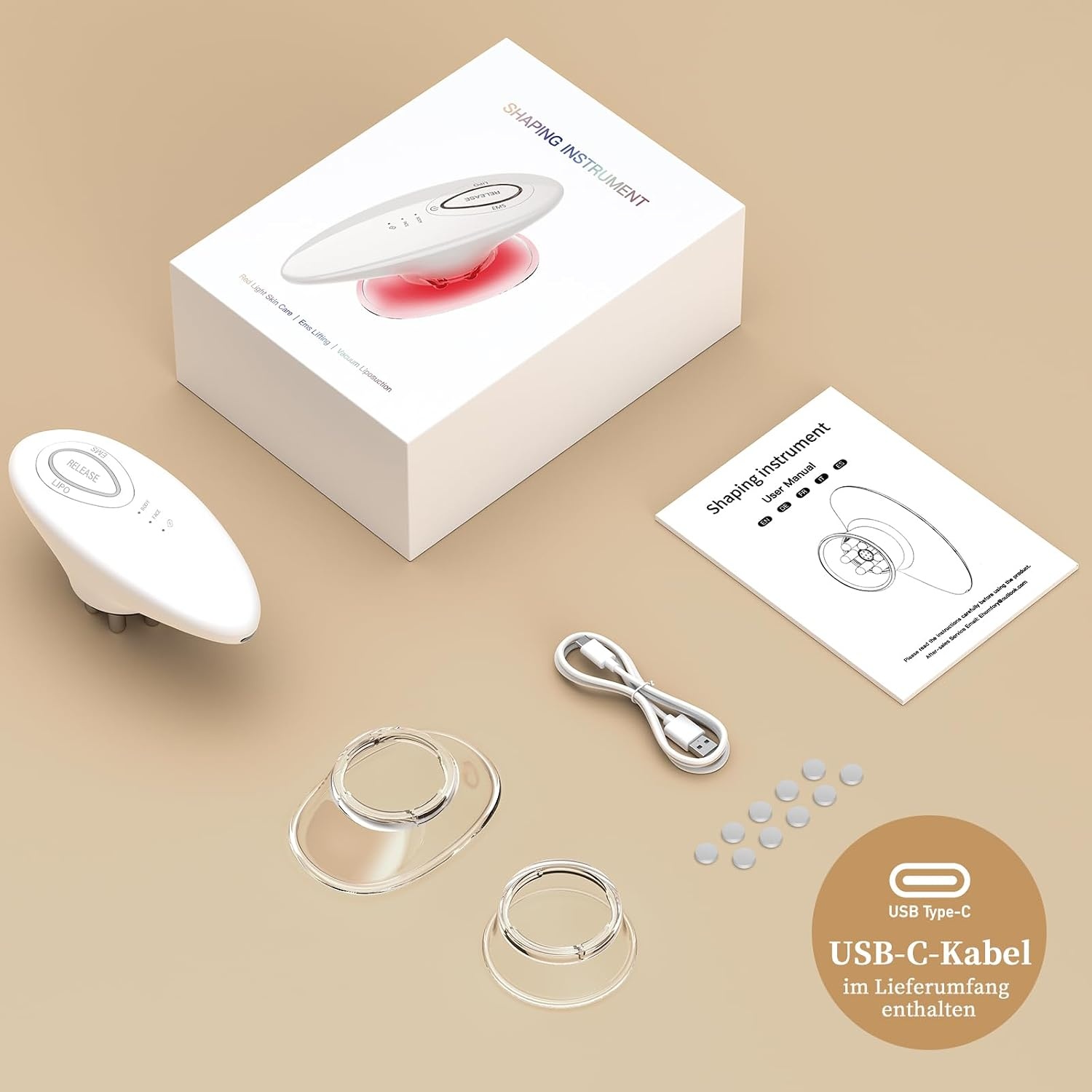 3-in-1 Massageapparaat: Cupping, Lymfedrainage & EMS met 33% Korting