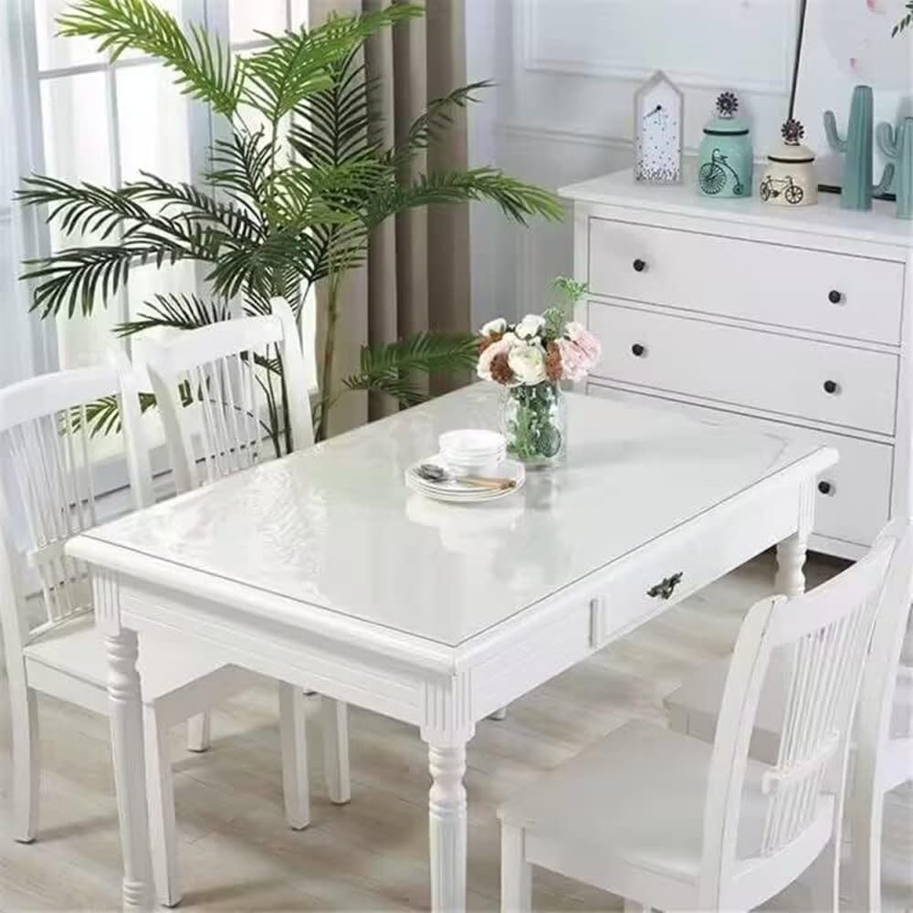 Royhom Transparante Tafelbeschermer PVC 100x100 cm - 28% Korting