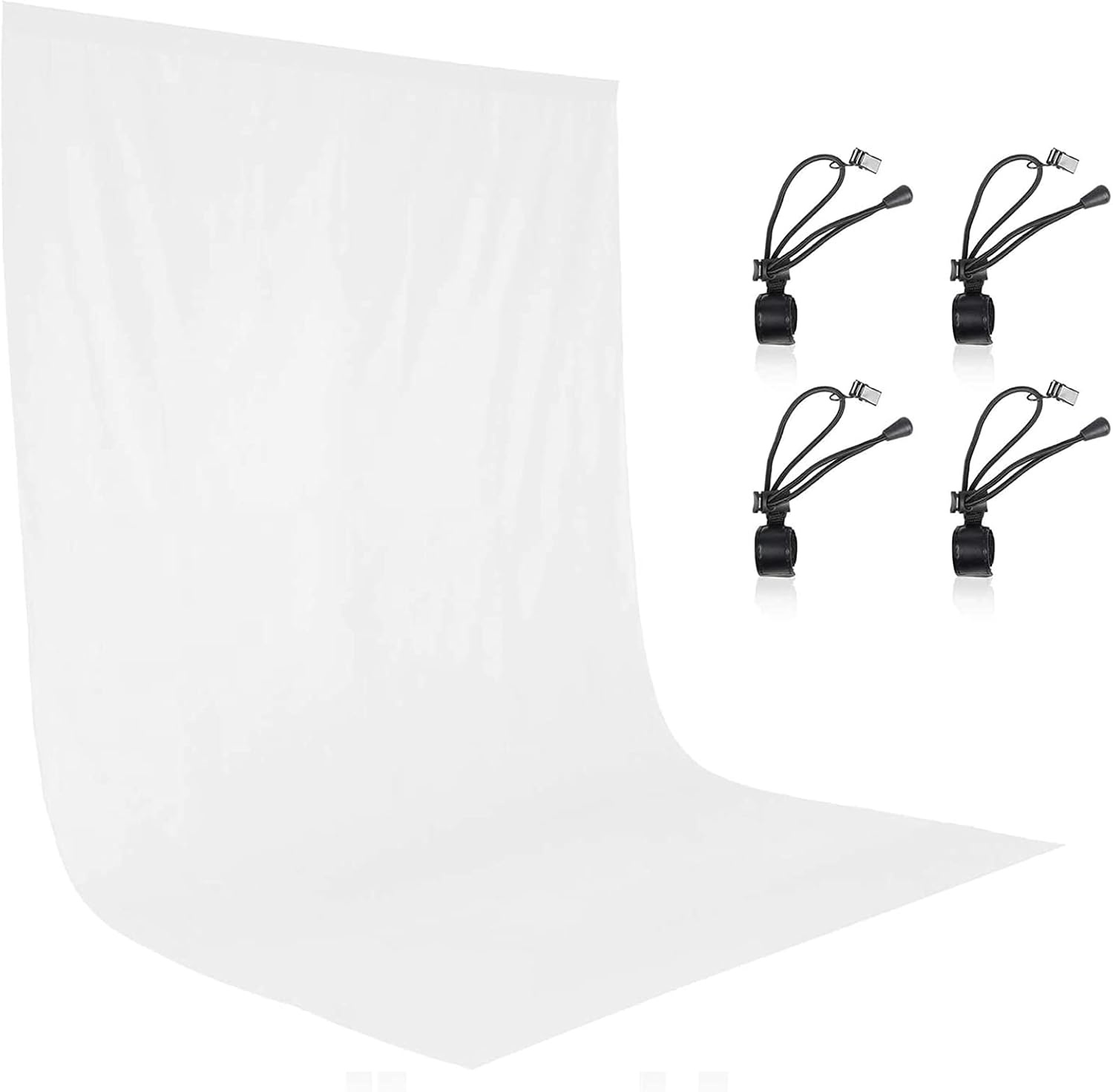 EMART Fotostudio Achtergrond Stand - 6m Verstelbaar met Roterende Connectoren (Zwart) - 34% Korting