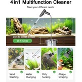 4-in-1 Aquarium Reiniger met 31% Korting