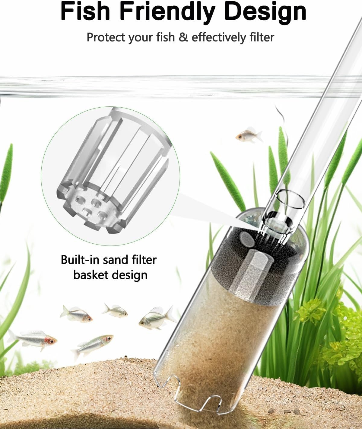 4-in-1 Aquarium Reiniger met 31% Korting