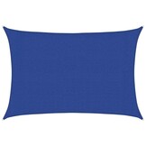 Blauw Zonnezeil Rechthoekig 3x5m HDPE - 33% Korting