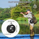 20 l campingdouche met voetpomp, draagbare zonnedouche met praktisch mondstuk voor kamperen, wandelen en strand