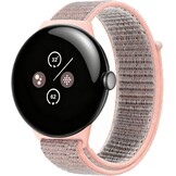 Nylon Horlogeband voor Google Pixel Watch 3 en 4 45 mm - Sportieve Vervangingsband