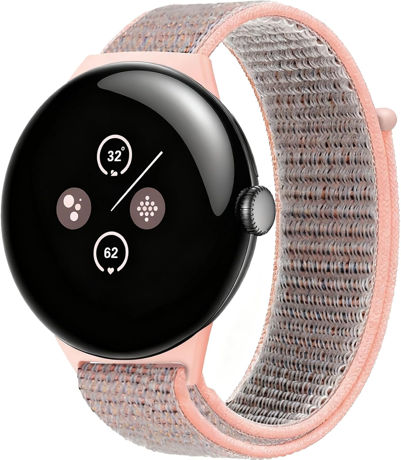 Nylon Horlogeband voor Google Pixel Watch 3 en 4 45 mm - Sportieve Vervangingsband