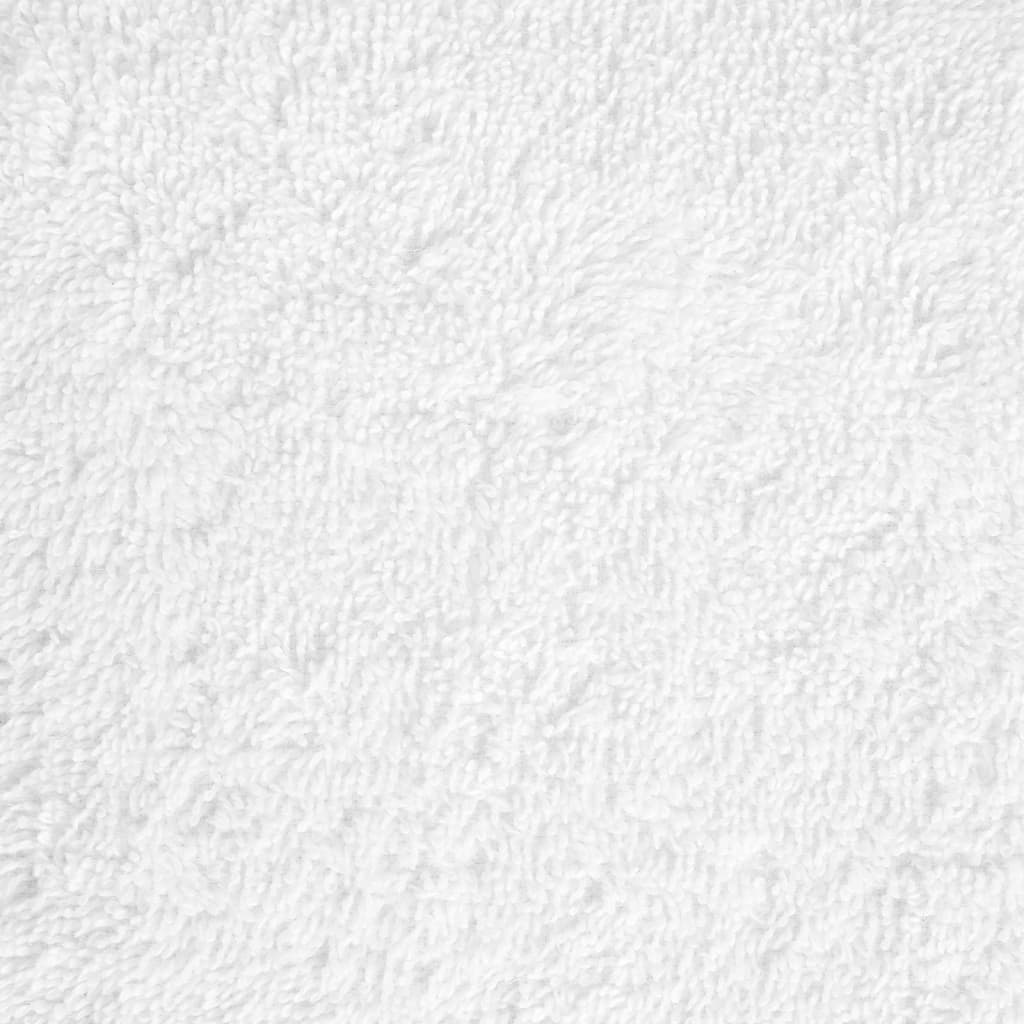 vidaXL Badhanddoeken SOLUND 10 st 600 g/m² 70x140 cm wit