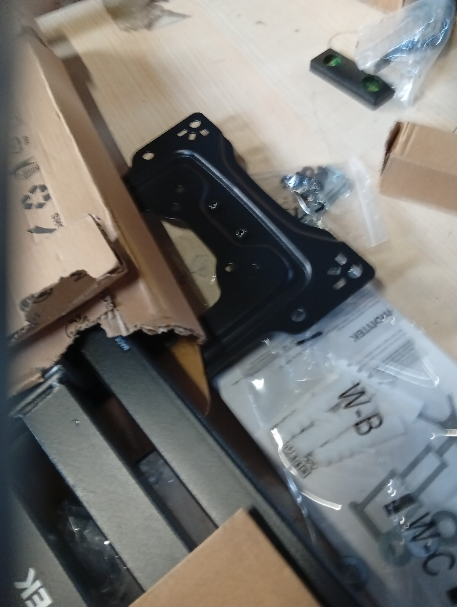monTEK TV Muurbeugel met 946 mm Extra Lange Arm voor 23-65 inch LCD/LED/OLED TV tot 35 kg, Kantelbaar en 180° Draaibaar, Hoek TV Beugel Ruimtebesparend Ontwerp, Max. VESA 600 x 400 mm - Maat 23"-65"/946 mm Langarm