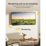 monTEK TV Muurbeugel met 946 mm Extra Lange Arm voor 23-65 inch LCD/LED/OLED TV tot 35 kg, Kantelbaar en 180° Draaibaar, Hoek TV Beugel Ruimtebesparend Ontwerp, Max. VESA 600 x 400 mm - Maat 23"-65"/946 mm Langarm