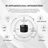 Broadlink RM4 Mini Universele IR Audio Video Afstandsbediening, Smart Home Wi-Fi Remote Hub, compatibel met Alexa - Maat RM4 mini