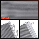 Frankberg Klimaatcondensator met droger met beugel compatibel met Captiva C100 C140 2.0L 2011 klimaatkoeler Captiva C100 C140 2.2L 2011-Vandaag Diesel Replace# 92260524