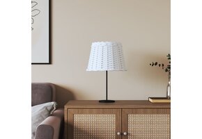 Wicker Lampenkap Ø30x20 cm Wit - Natuurlijk Design met 53% Korting