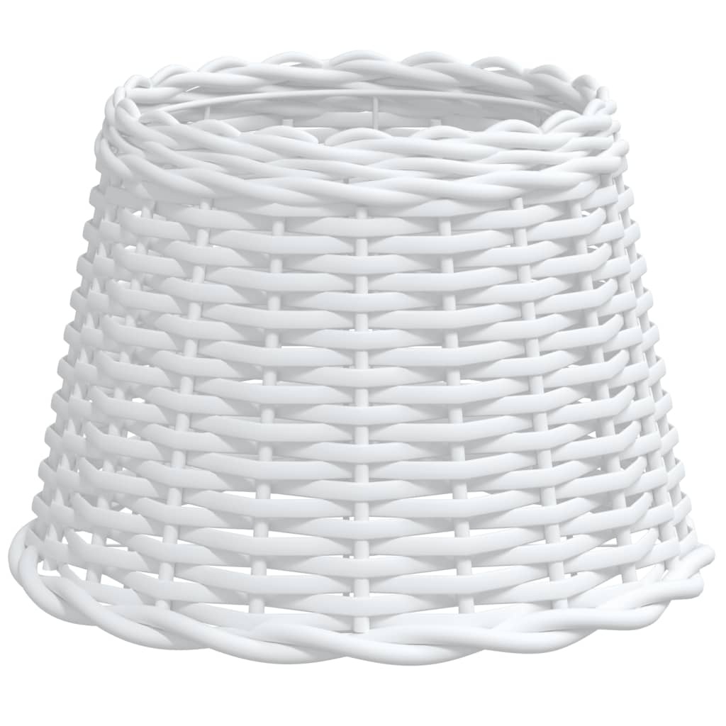 vidaXL Lampenkap Ø30x20 cm wicker wit