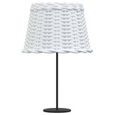 vidaXL Lampenkap Ø30x20 cm wicker wit