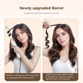 6-in-1 haarstylerset, multi-airstyler, krultang, auto-wrap, ronde borstelföhn, heteluchtborstel, voor styling, gladmaken, drogen, volume, krullen